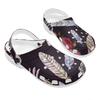 Graphic Printed EVA Clogs Women Men Lightweight Breathable Slip On Casual Shoes Soft Sole Summer Sandals Daily Comfort Wear