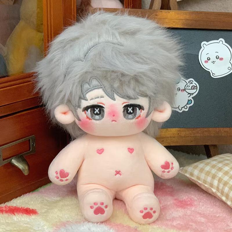 20 см Каваи Аниме Игра Одетая Хлопковая Кукла Косплей Мягкая DIY Плюшевая Кукла Может Менять Одежду Милый Подарок на День Рождения для Детей