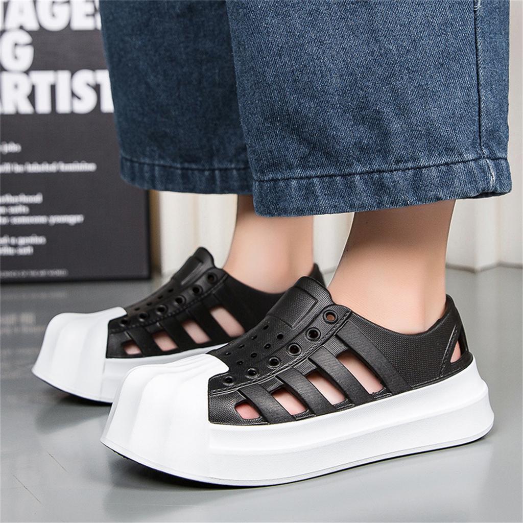 MCTIN Sandals for Women Men Summer EVA Clogs Shoes Outdoor Holes Beach Slippers Comfortable House Slides