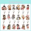 High-quality Demon Slayer Keychain With Iconic Characters Tanjirou Nezuko Zenitsu Giyuu