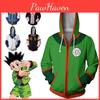 Теплая и уютная куртка на молнии Hunter Hunter Hisoka Killua, костюм для косплея, худи