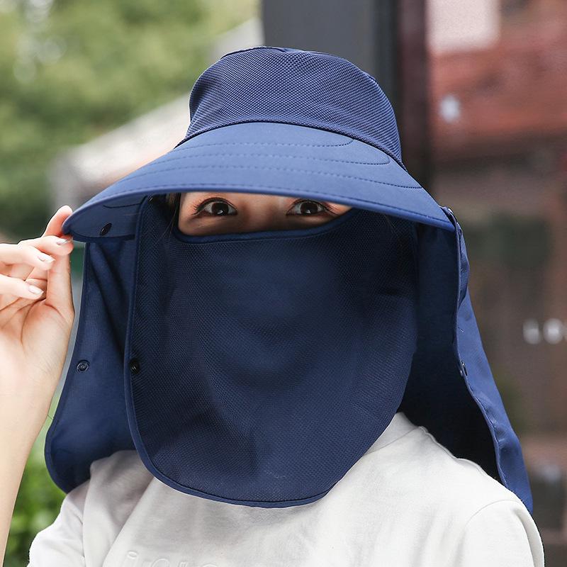 Летняя солнцезащитная шляпа, женская солнцезащитная шляпа с большими полями, рыбацкие шляпы с защитой от ультрафиолета, корейская уличная шляпа для езды на велосипеде, пешего туризма, пляжная шляпа