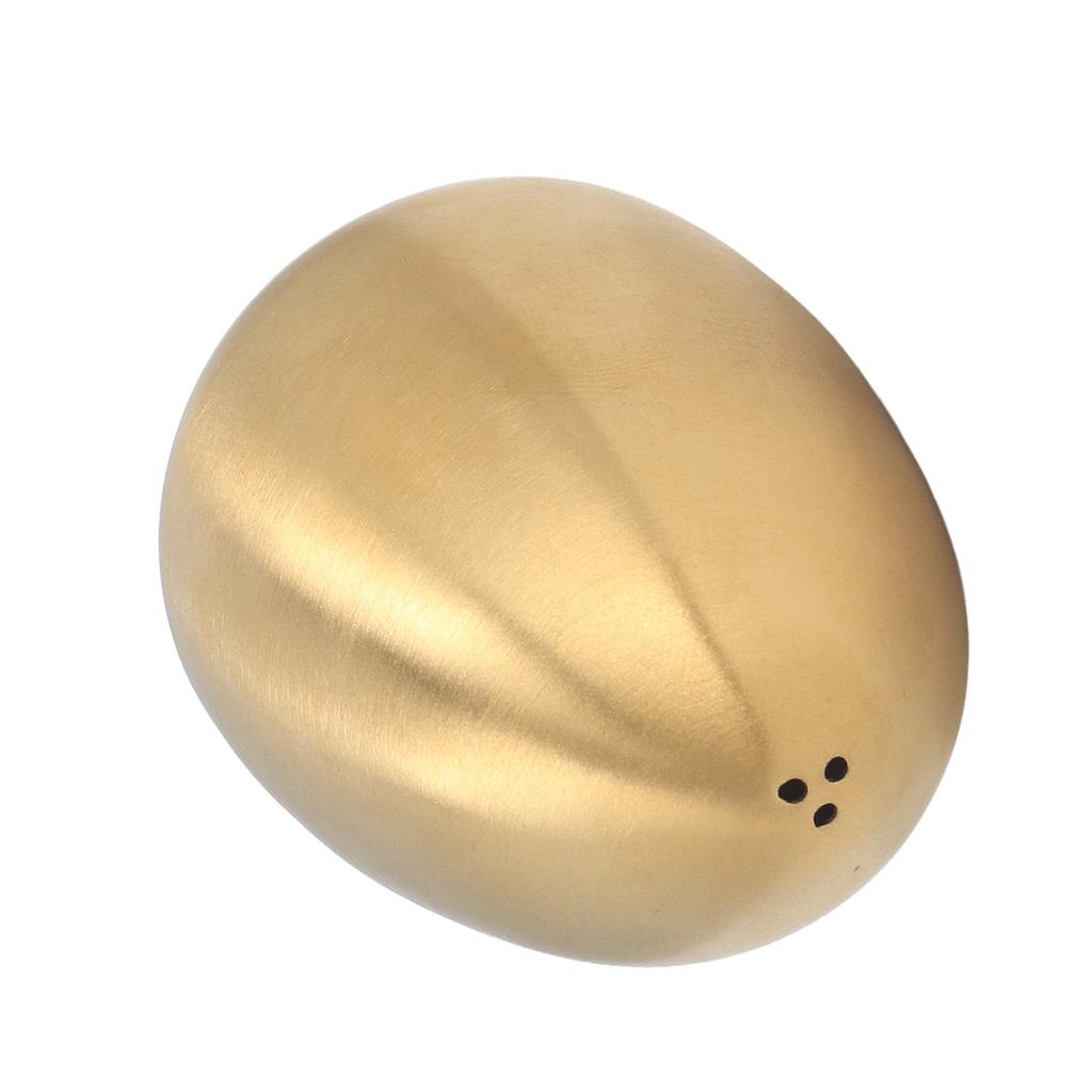 Egg Spice Shaker Stainless Steel Egg Shaped Pepper Shaker for Outdoor Barbecue Restaurant Banquet