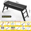 58cm pull-out grill with 12-piece set