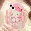 Чехол Hello Kitty для iPhone 14/13 Pro/12/11/XR/7 - Милый и простой дизайн