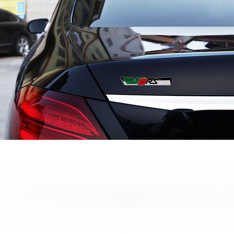 Compatible with Volkswagen Skoda Octavia/Fabia RS: VRS Grille/Fender/Metal Tail Logo and Body Sticker