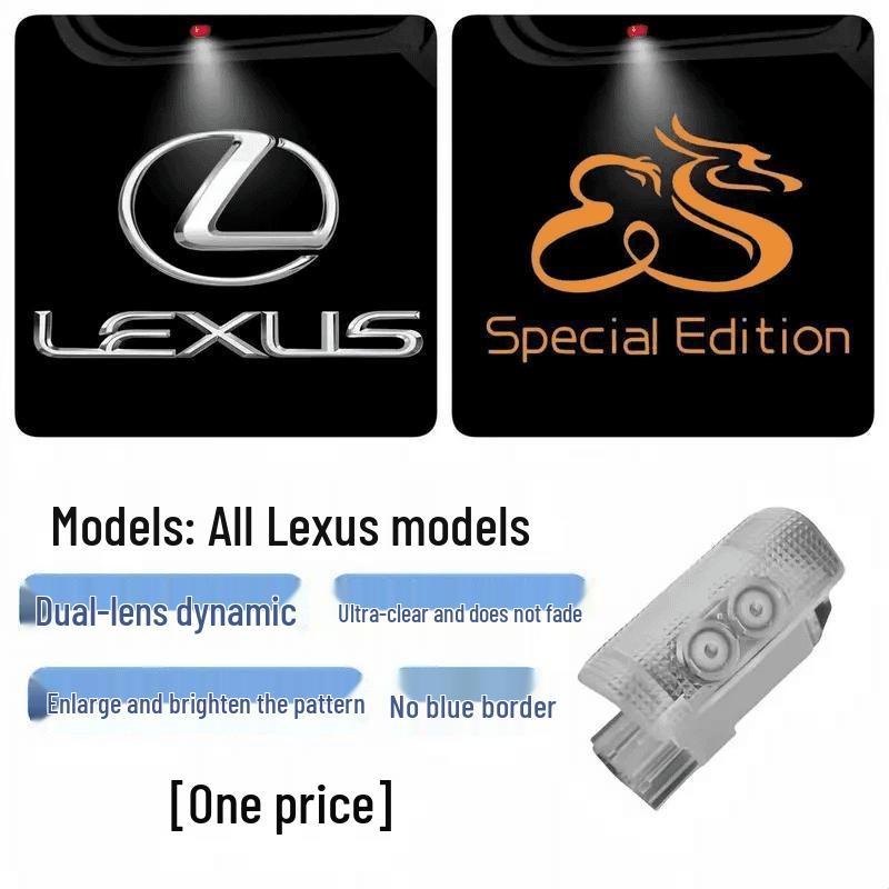 Динамические проекционные огни приветствия на двери Lexus для моделей ES200, RX300, ES300, HUXISLS
