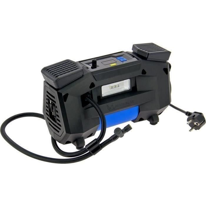 Compresseur 230V - MICHELIN - gonflage de 0.05 bars jusqu'a 7 bars - HAUT DEBIT - Moteur DIRECT DRIVE