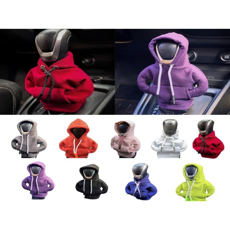 Ручка переключения передач, модная толстовка с капюшоном, ручка передач, рычаг переключения передач, декоративная крышка, ручное автоматическое авто, аксессуары для салона автомобиля