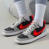 Nike Court Borough Low Bright Crimson GS DV5456-003
