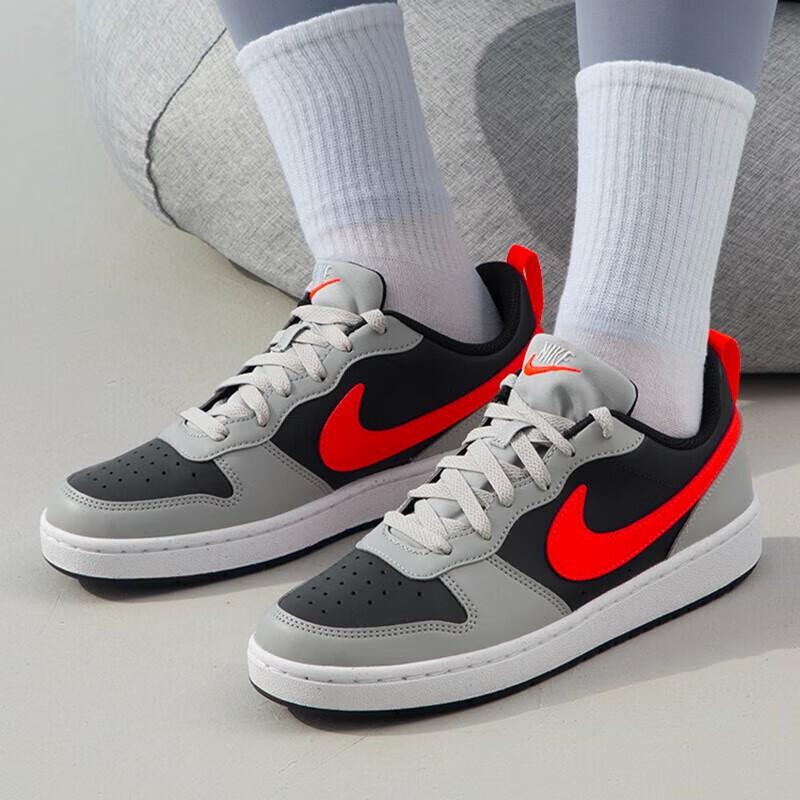 Nike Court Borough Low Bright Crimson GS DV5456-003