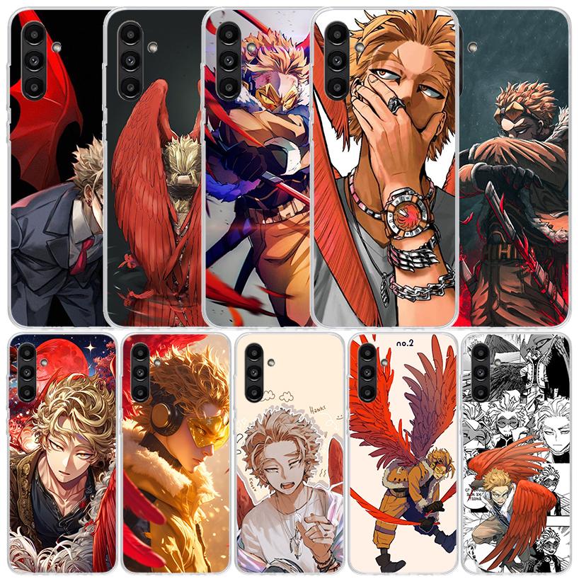 Чехол Hawks MHA My Hero A-Academy для Samsung Galaxy A17 A37 A57 A16 A26 A36 A56 A15 A14 A55 Чехол для телефона A13 A53 A25 A35 A24 A34