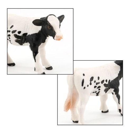 Фигурка коровы | Реалистичная игрушка коровы голштинской породы, Обучающая игрушка, Фермерская игрушка, Игрушка-корова, Подарок для детей от 3 лет