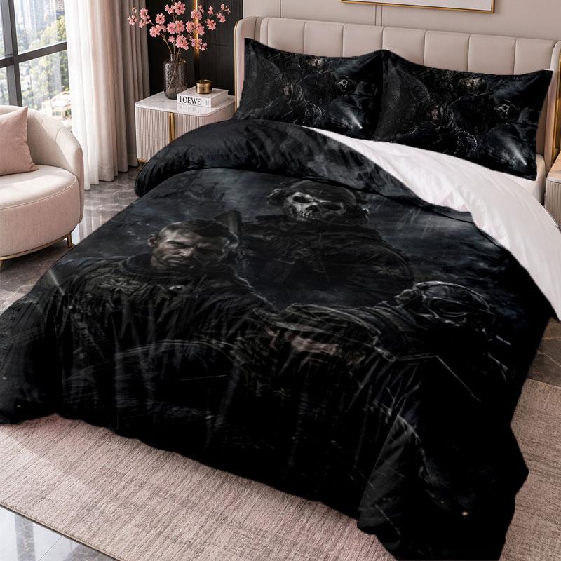 Call of Duty 3Pcs Bedding Set Duvet Cover With Two Pillowcases For Bedroom Home Decoration