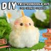 Cute Animals Plush Pipe Cleaners for Bird Materials Kit Doll Material Set for Creative DIY Birthday Gifts Mini Pet Decoration