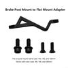 Brake Adapter Aluminum Alloy Bicycle Black With 4 Bolts