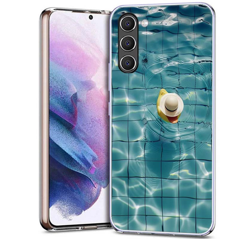 Плавающие резиновые уточки Чехол для телефона Samsung A54 A14 A24 A34 A17 A37 A57 A55 A35 A25 A15 A13 A23 A33 A53 A0