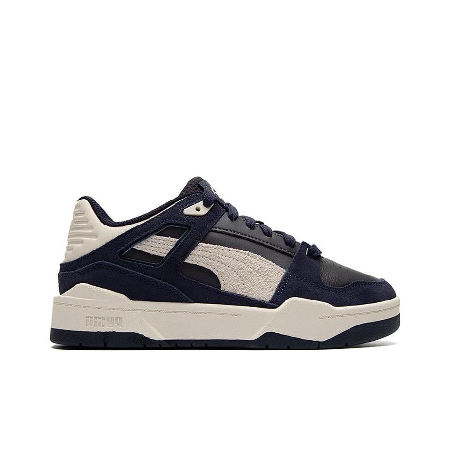Puma Кеды унисекс Slipstream из ткани и кожи, повседневные, низкие, 392108-04, черные, темно-синие