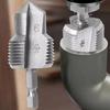 Drilling Tools Electric Drill Opener 4/6 Points Hexagonal Pipe Opener  Quick Thread Cutting