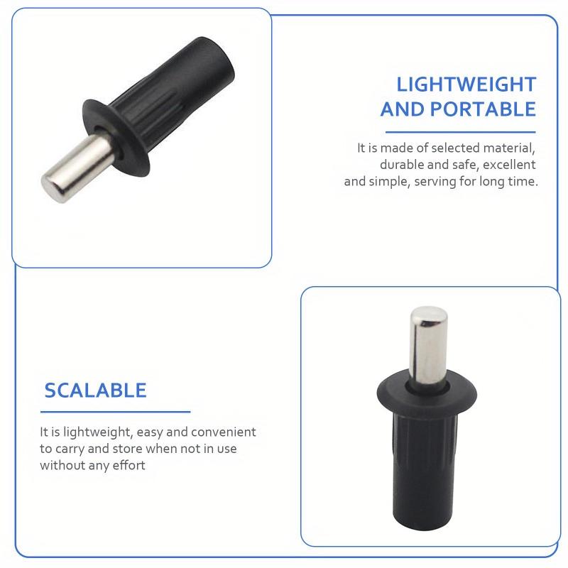 10 шт. Плантационные жалюзи, Ремонтный штифт Универсальный штифт для жалюзи, Железный телескопический болт для жалюзи