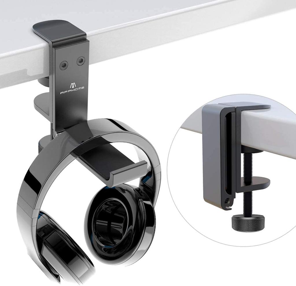 APPHOME Headphone Hanger Aluminum Foldable AH-UDH
