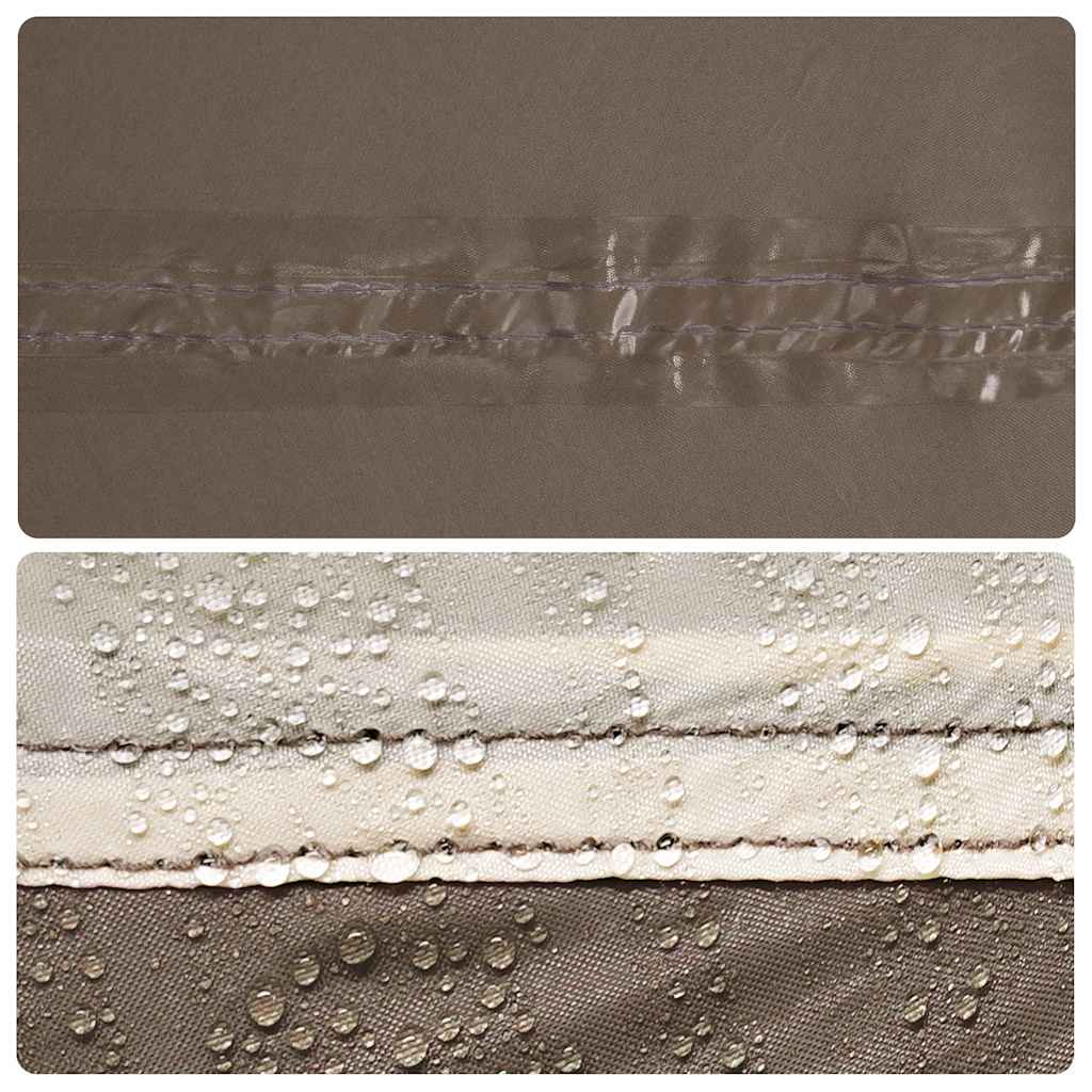 Shower Tent Brown Waterproof