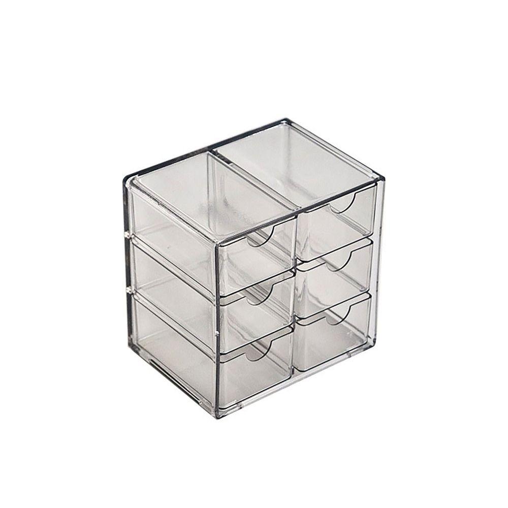 Ящик для хранения вещей, большая вместимость, стеллаж для хранения, прозрачная полка для товаров, студент