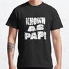 Men Fashion Casual Short Sleeves Known As Papi Tees Classic Oversized T-shirts