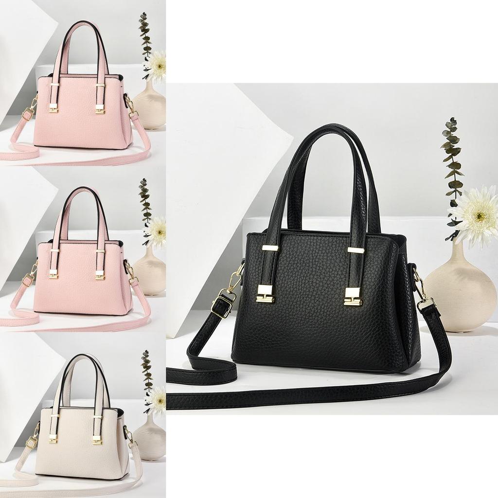 Городская минималистичная женская сумка-тоут из полиуретана с застежкой-молнией для повседневного использования