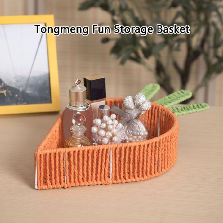 Декоративная тарелка для закусок и орехов, поднос для подачи еды, в форме морковки, органайзер для ключей для гостиной или прихожей