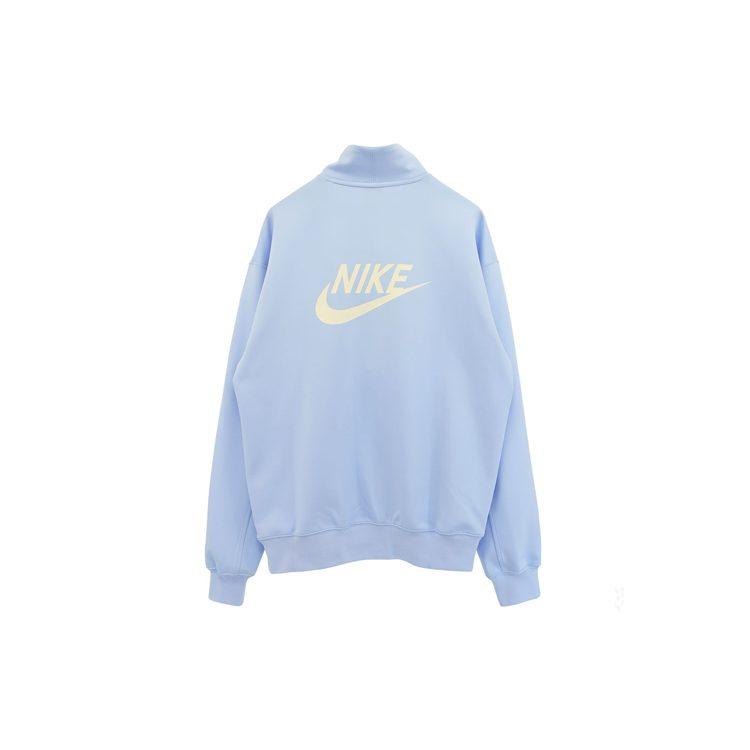 Nike Толстовки Мужские Синие Стойка Умеренный Обычный DQ4238-425