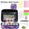5D 30 Grids Diamond Painting Tools Kits Diamond Paint Accessories Bottles Container Sticker Carry Case Storage Bag Grids Box Pen