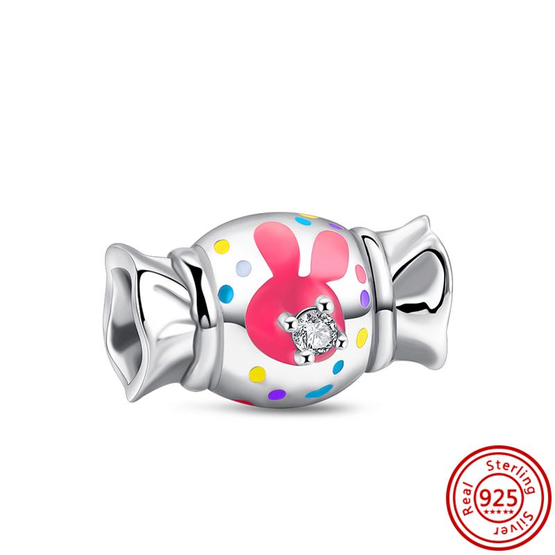 925 Серебряный Пряничный Человечек Носок Санта-Елки Подвеска Снеговик Из Бисера Подходит Оригинальный Браслет Женский Рождественские Изящные Ювелирные Изделия