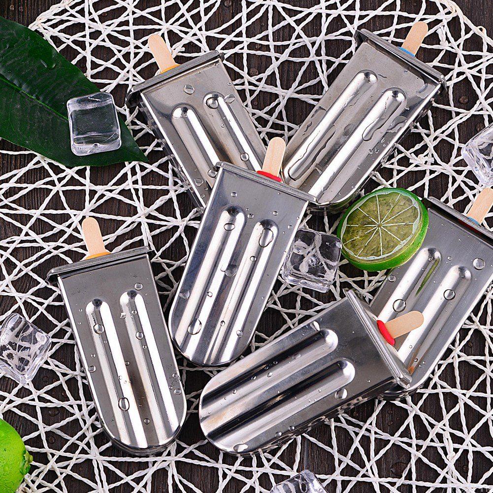 304 Stainless Steel sicle with Log Sticker Robotic Welding Technology Homemade Food for Kids Friends Exquisite Box sy to Store