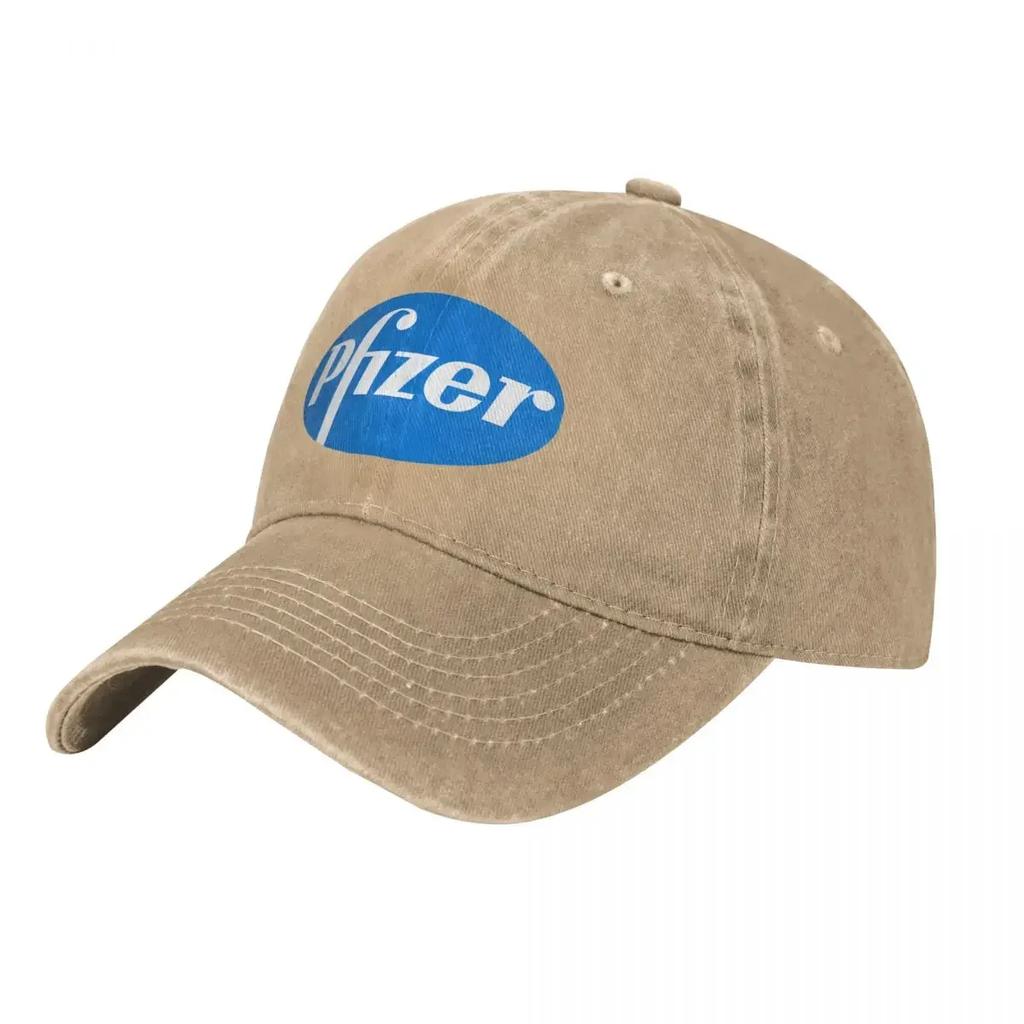 Логотип Pfizer Модная Бейсболка Кепка с козырьком Унисекс Шляпа Женская Кепка Кепка Унисекс