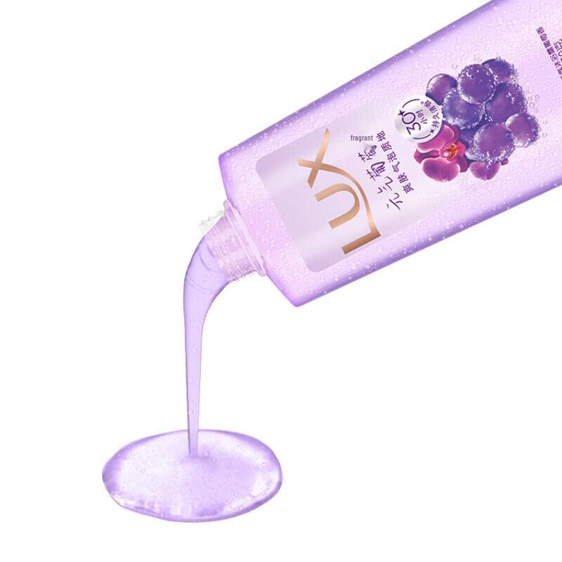 Lux Grape Scent Bubble Refreshing Shower Gel