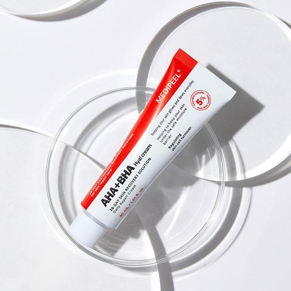MEDIPEEL AHA BHA 28 Days Hyal Cream 30 мл
