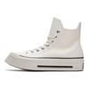 Converse Кроссовки унисекс Chuck 70 De Luxe Squared High Egret Кремово-черные A06436C