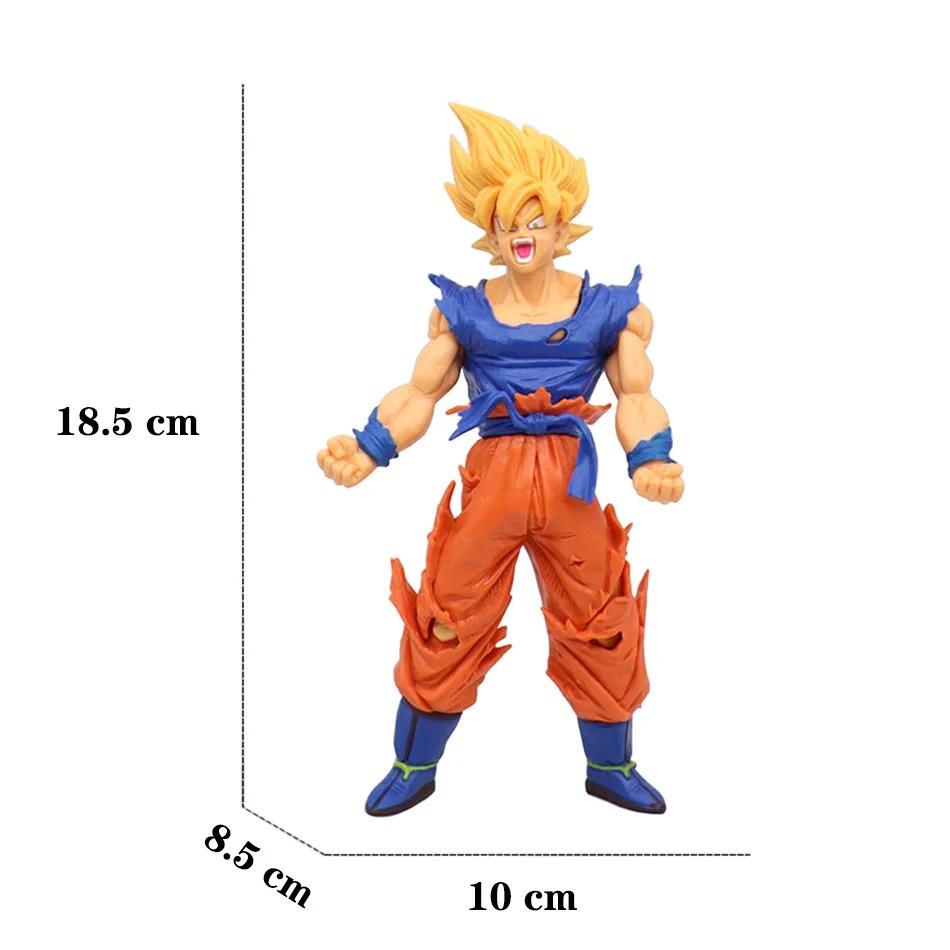 Фигурка Аниме Dragon Ball Z Супер Сайян Модель GK Розовый Гоку Фигурка Действия Фигурки Готенкса и Гохана из DBZ Статуя Веджеты Коллекционная Игрушка Фигма