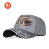 Autumn, Winter and Spring Embroidered Hat, Letter Universal Dome Visor, Washed and Made Old Baseball Cap, Cotton Cap.