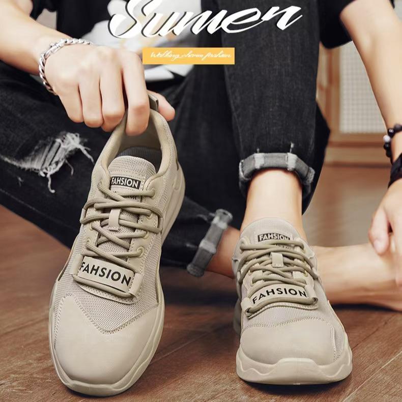 Мужская обувь Мягкая подошва Сетка Популярная Летняя Износостойкая Рабочая Повседневная Обувь Ретро Модная Спортивная Обувь Для Улицы