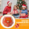 Christmas Santa Swap Gift Exchange Dice 3 X 3in Exchange Gifts Family Game Dice Christmas Stocking Stuffers for Xmas Party Family Night Holiday