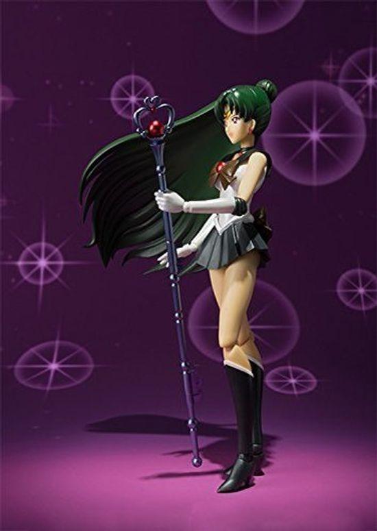 BANDAI Sailor Pluto Pretty Guardian Sailor Moon Series Height 150mm Web Store Limited S.H.Figuarts Approx. [Tamashii Item]