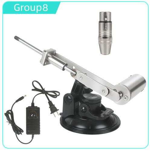 Телескопический линейный привод с ходом 45 мм, мини-двигатель возвратно-поступательного механизма, линейный привод, регулируемая мощность и скорость, EU/US