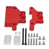 Metal Steering Gear Bracket Servo Mount Part for MN86 1 12 RC Car Modified AccessoriesRed