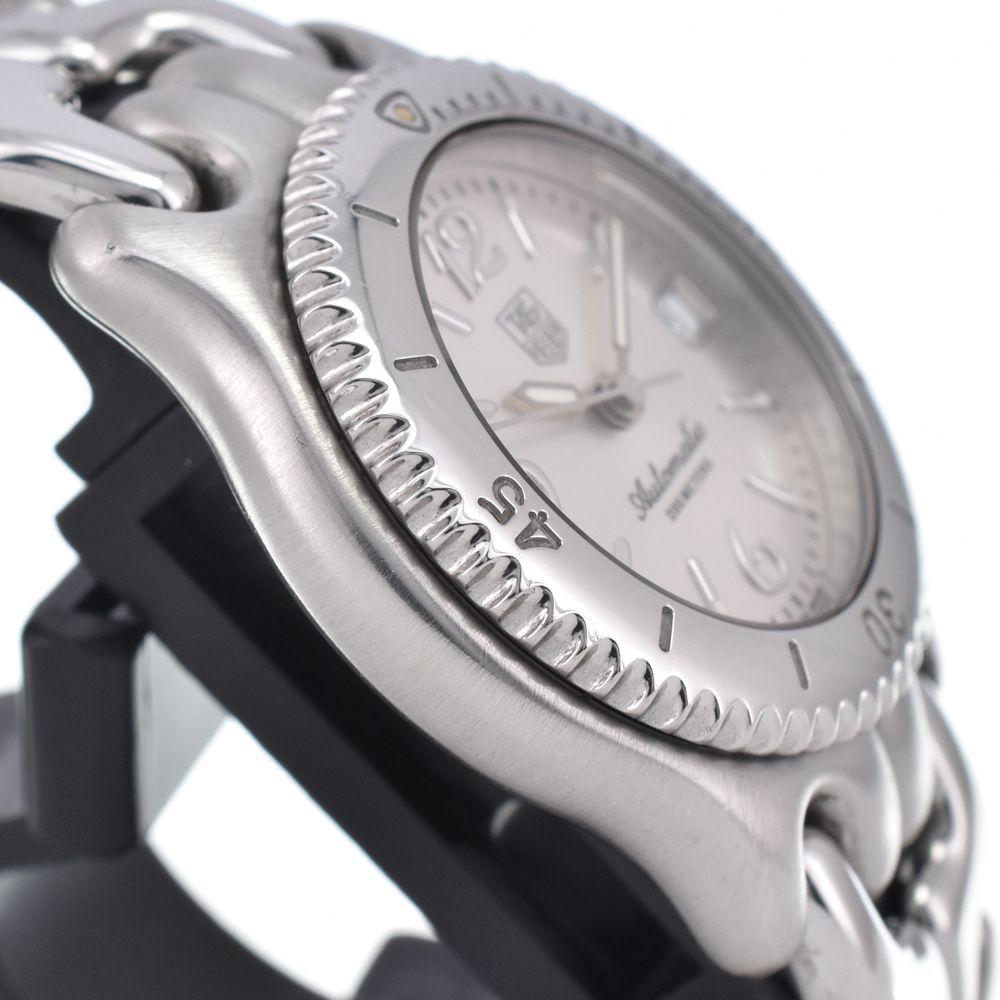 Used TAG HEUER WG2310.BA0470 S/el Professional 200M Silver Automatic Ladies Good Condition With Warranty Watch L#148113