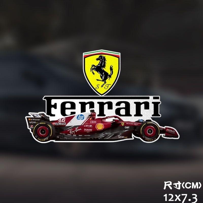 Car Creative Stickers Waterproof Sun-proof Decals For Ferrari LaFerrari 488 812 296 F430 SF90 360 F8 Racing Styling Accessories JG2