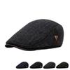 Мужская кепка Forward Hat осень-зима флисовая теплая берет повседневная модная кепка британский газетчик