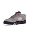 Кроссовки унисекс Paris Saint-Germain x Air Jordan 5 Retro Low Paname серая пемза Game-Royal DX6325-204