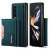 Защита от падений деловой кожаный матовый чехол для Samsung Galaxy Z Fold 4 5g Fold4 Fold3 Fold 3 S22 Plus S21 Fe S23 Ultra Cover
